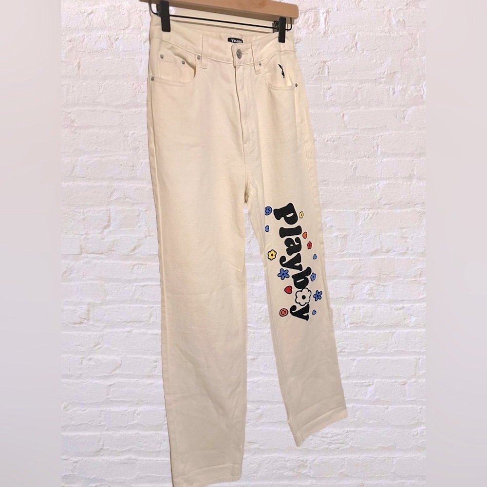PLAYBOY By PacSun | Flower Boyfriend Jeans | Sz: 26